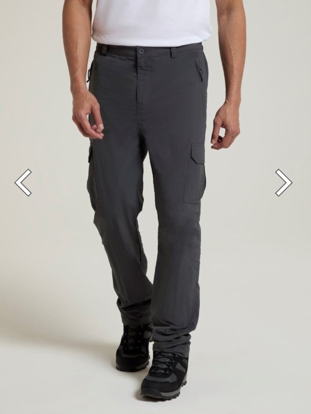 NWT Mens Mountain Warehouse Explore Cargo Pants 34x32